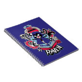Tien Titans gaan! | Raven Demonic Powers Graphic Notitieboek (Rechterzijde)