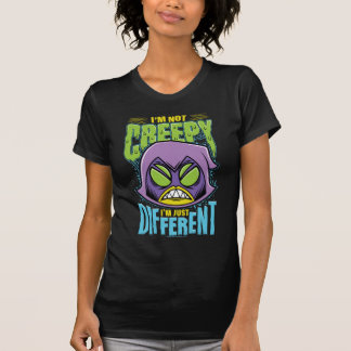 Tien Titans gaan! | Raven "Niet creepy ik ben ande T-shirt
