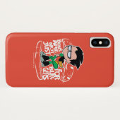Tien Titans gaan! | Robin Booty Scooty Buns Case-Mate iPhone Case (Achterkant (horizontaal))