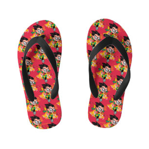 Tien Titans gaan!   Robin's Arsenal Graphic Kinder Teenslippers