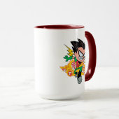 Tien Titans gaan! | Robin's Arsenal Graphic Mok (Voorkant rechts)