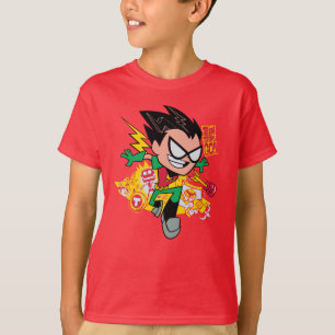 Tien Titans gaan! Robin's Arsenal Graphic T-shirt