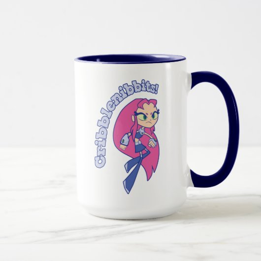 Tien Titans gaan! | Starfire "Cribblenibbits". Mok (Rechts)