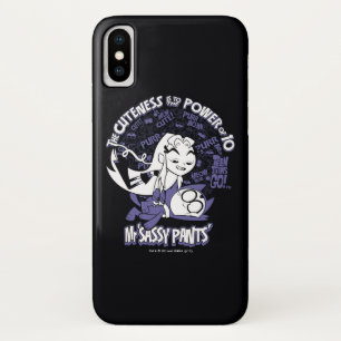 Tien Titans gaan! Starfire & de heer Sassy Pants iPhone X Hoesje