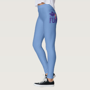 Tien Titans gaan!   Starfire & Raven "have the Fun Leggings