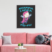 Tien Titans gaan! | Starfire "Shamma Lamma Mu-Mu" Canvas Afdruk (Insitu (Woonkamer))