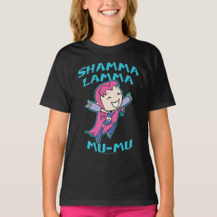 Tien Titans gaan!   Starfire "Shamma Lamma Mu-Mu" T-shirt