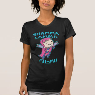 Tien Titans gaan!   Starfire "Shamma Lamma Mu-Mu" T-shirt