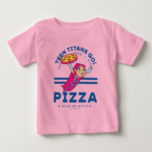 Tien Titans gaan! Starfire "Truth Justice Pizza" (Voorkant)