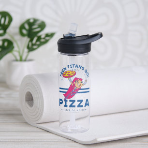 Tien Titans gaan! Starfire "Truth Justice Pizza" Waterfles