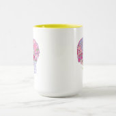 Tien Titans gaan! | Starfire's Heart Punch Graphic Mok (Midden)