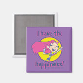 Tien Titans gaan! | Starvuur "Ik heb het geluk" Magneet (Voorkant / Achterkant)