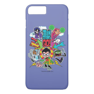 Tien Titans gaan!   Team Arrow Graphic iPhone 8 Plus / 7 Plus Hoesje