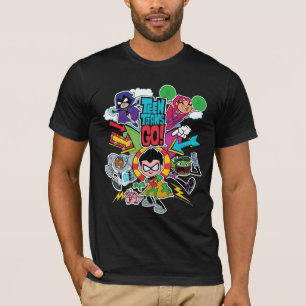 Tien Titans gaan! Team Arrow Graphic T-shirt