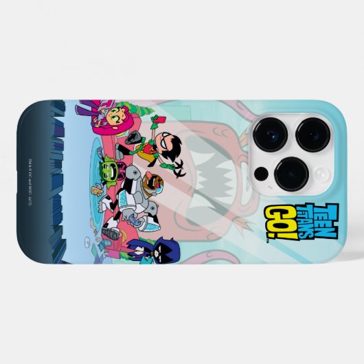 Tien Titans gaan! | Tentacled Monster-benaderingen Case-Mate iPhone Case (Achterkant (horizontaal))
