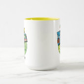 Tien Titans gaan! | Titans Tower Collage Mok (Midden)