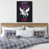 Tien Titans gaan! | Warrior Cyborg Riding Pegasus Canvas Afdruk (Insitu (Slaapkamer))