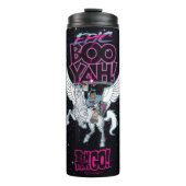 Tien Titans gaan! | Warrior Cyborg Riding Pegasus Thermosbeker (Voorkant)