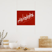 Tienanmen Tank Man Poster (Keuken)