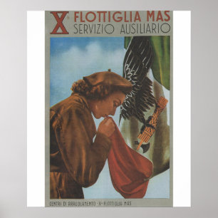 Tiende flotilla Propaganda Poster
