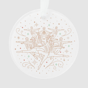 Tiende kerstdag Acrylornament White Ornament