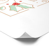 Tiende kerstdag Poster 24x36 (Hoek)