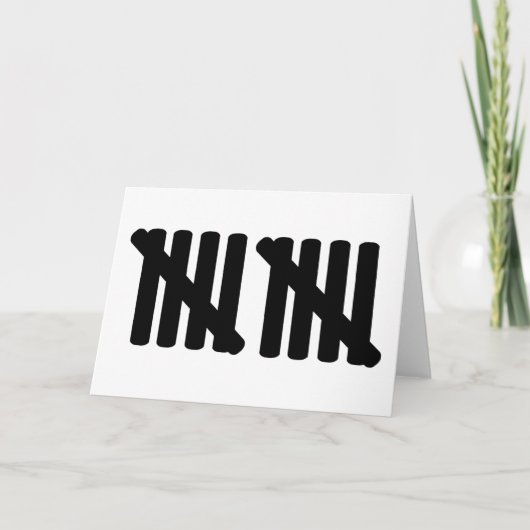 tiende verjaardag kaart (Voorkant)