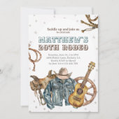 Tiener Cowboy Rodeo Kaart (Voorkant)