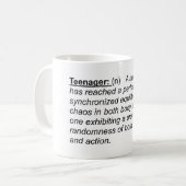 tiener koffiemok (Voorkant links)