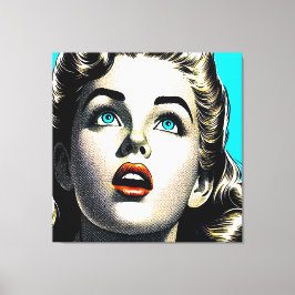 Tiener Romance Canvas Afdruk