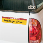 tienerchauffeur bumpersticker (Op Truck)