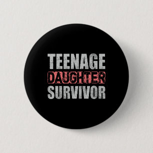Tienerdochter overlevende ouders citeren vaders da ronde button 5,7 cm