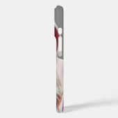 Tienermeisje verstopt zich achter lang blond haar Case-Mate iPhone case (Achterkant / Links)