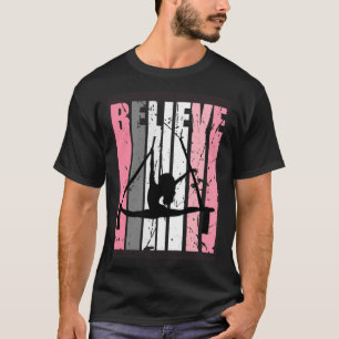 Tieners geloven Aerialist Dance Air Yoga Squad F T-shirt