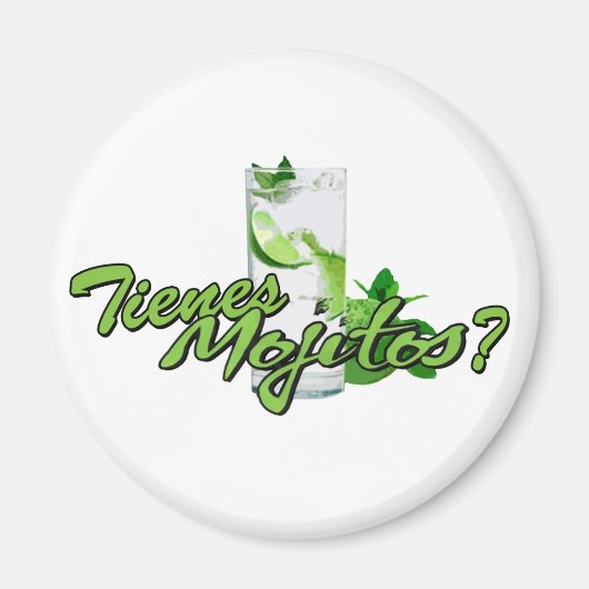 Tienes Mojitos? Magneet (Voorkant)
