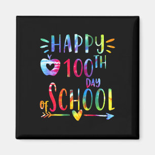 Tienkleurstof 100 dagen op school 100e dag van de magneet