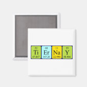 Tiernay periodieke table name magnet magneet (Voorkant / Achterkant)