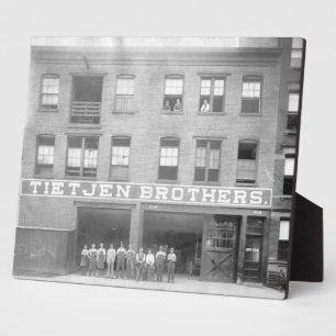 Tietjen Brothers Dairy Plaque Fotoplaat