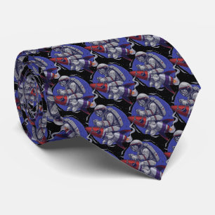 Tieweb Astronaut Raket Rodeo Stropdas
