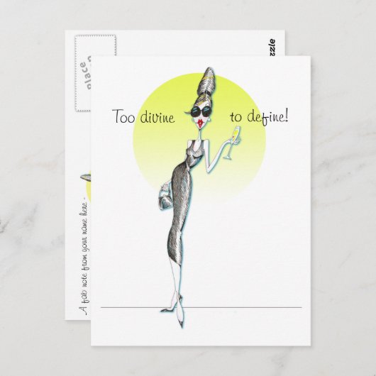 Tiffanee briefkaart (Voorkant / Achterkant)