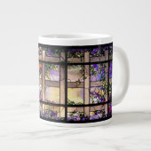 Tiffany Art Nouveau Stainglass Jumbo Mug (Devant droit)