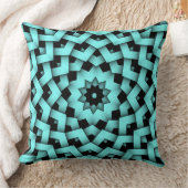 Tiffany Baby Blue Star Cercle Motif pétale Coussin (Couverture)