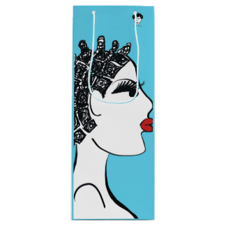 Tiffany Knots Wine Gift Bag Wijn Cadeautas