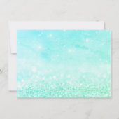 Tiffany Mint Glitter Makeup Certificate Gift (Achterkant)