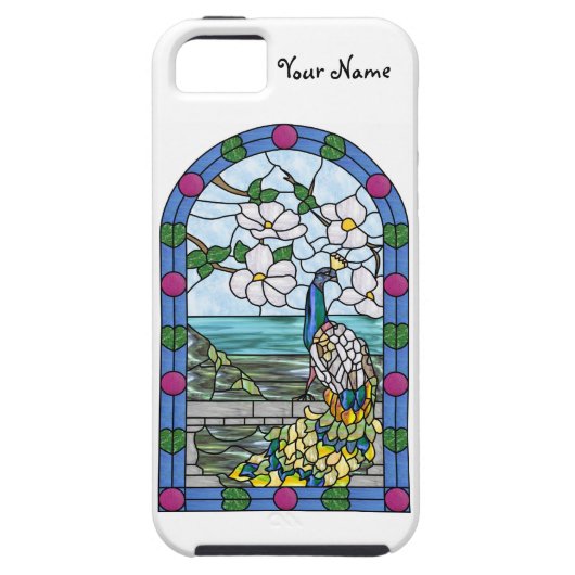 Tiffany Peacock iPhone 5 Case-Mate iPhone Case (Achterkant)