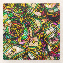 Tiffany Stijl Glazen Onderzetter