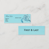 Tiffany's Chic Mini Visitekaartje (Voorkant / Achterkant)