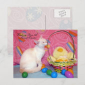 Tiffany's paasBriefkaart Feestdagenkaart (Voorkant / Achterkant)