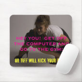 Tiff's Motivatie Mousepad Muismat (Met muis)