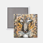 Tig de Tijger Magneet (Voorkant / Achterkant)